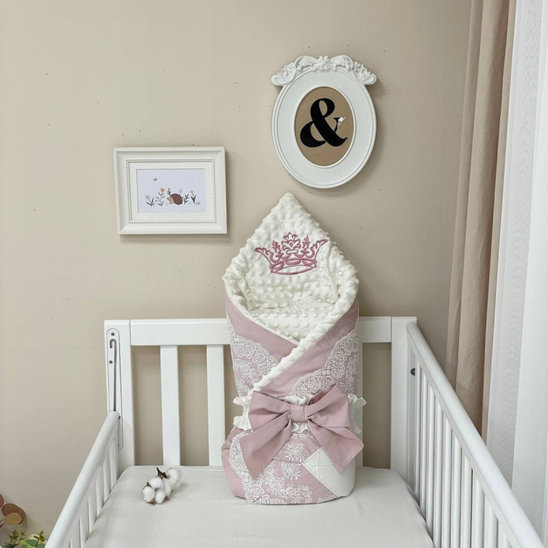 Плед Msonya конверт колекція №1 Classic Запорошена троянда