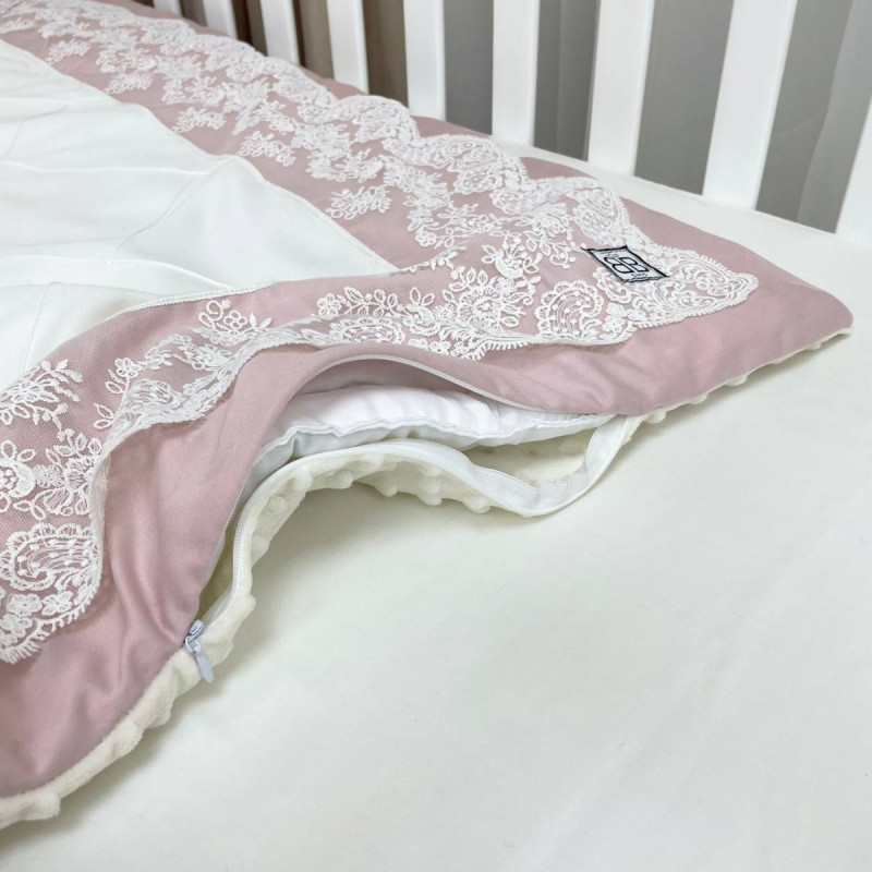 Плед Msonya конверт колекція №1 Classic Запорошена троянда