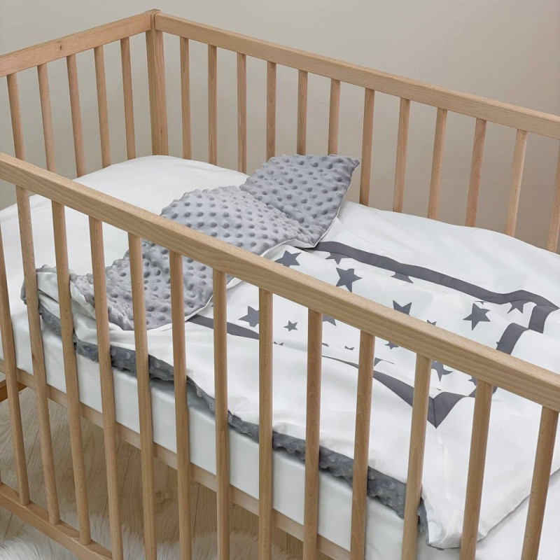 Плед Msonya конверт колекція №4 Зірки сірі