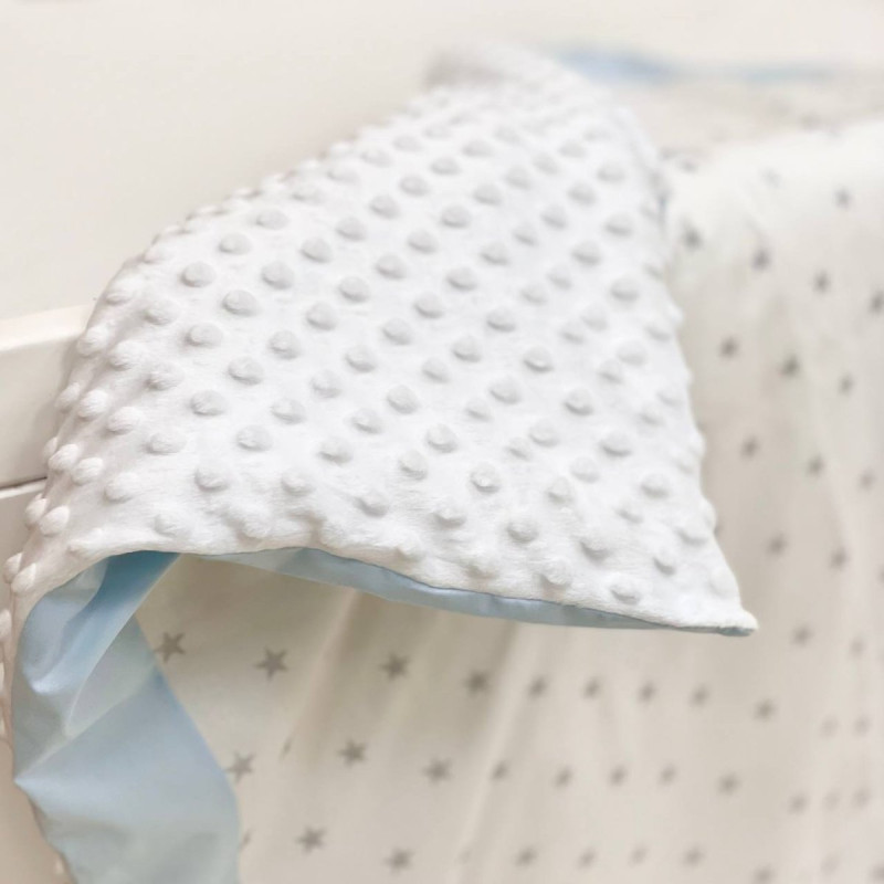 Плед Msonya конверт колекція №7 Хмаринки блакитні