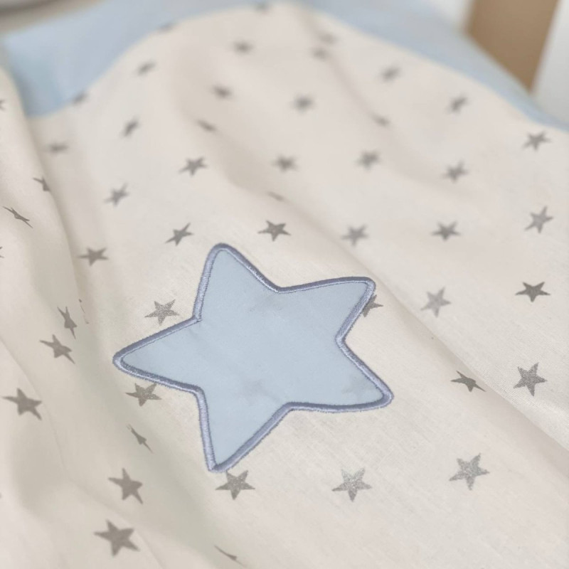 Плед Msonya конверт колекція №7 Хмаринки блакитні