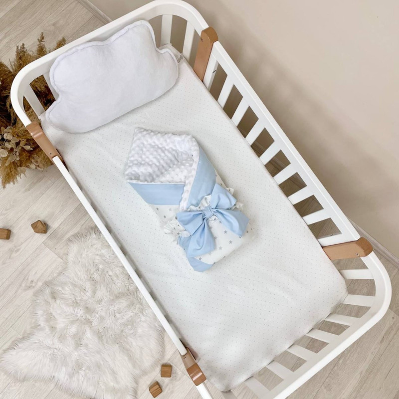 Плед Msonya конверт колекція №7 Хмаринки блакитні