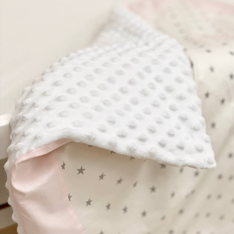 Плед Msonya конверт колекція №7 Хмаринки рожеві