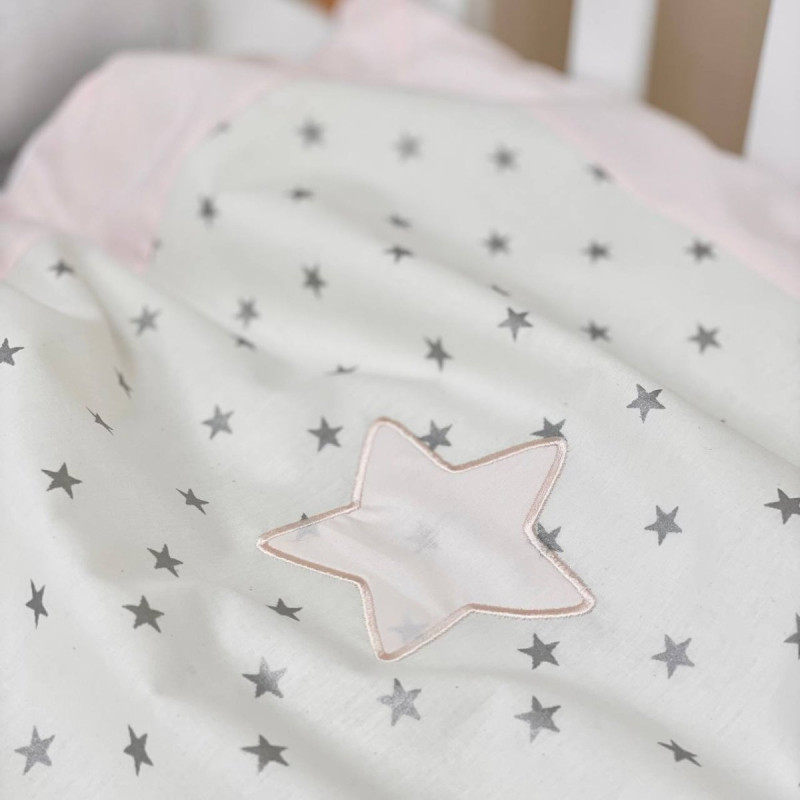 Плед Msonya конверт колекція №7 Хмаринки рожеві