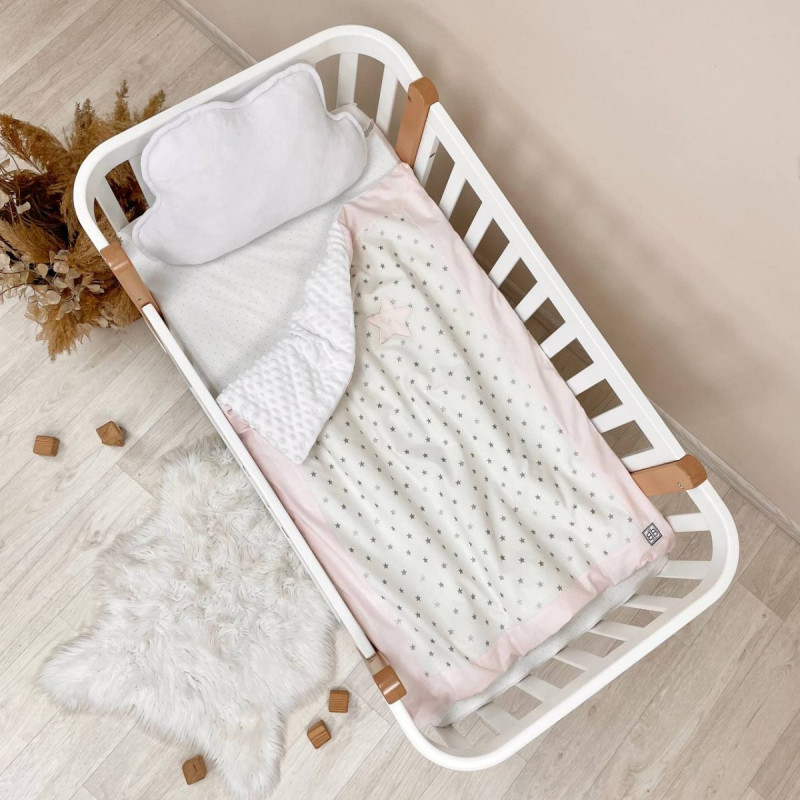 Плед Msonya конверт колекція №7 Хмаринки рожеві