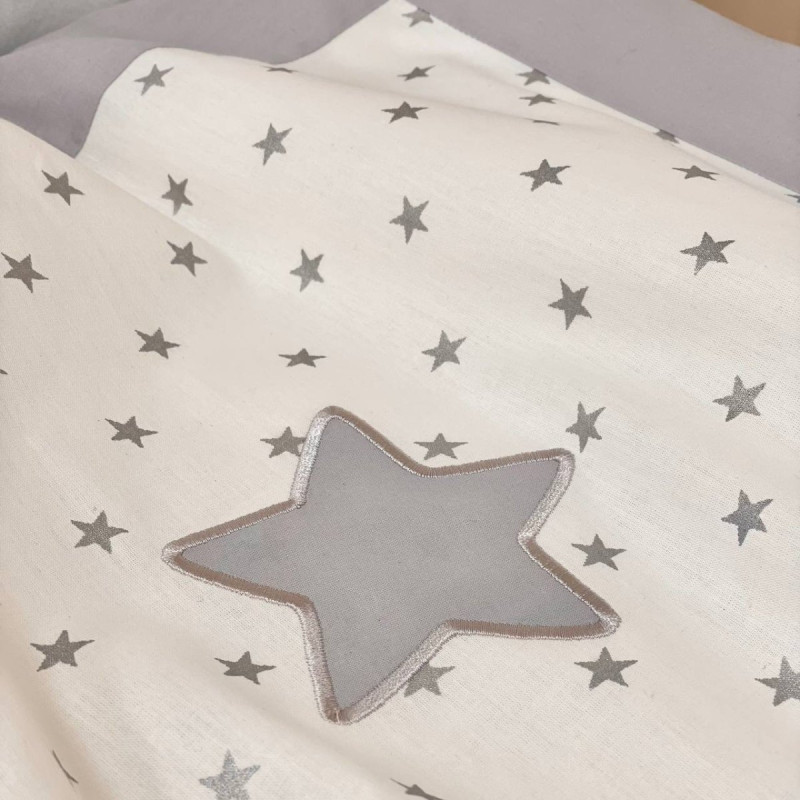 Плед Msonya конверт колекція №7 Хмаринки сірі