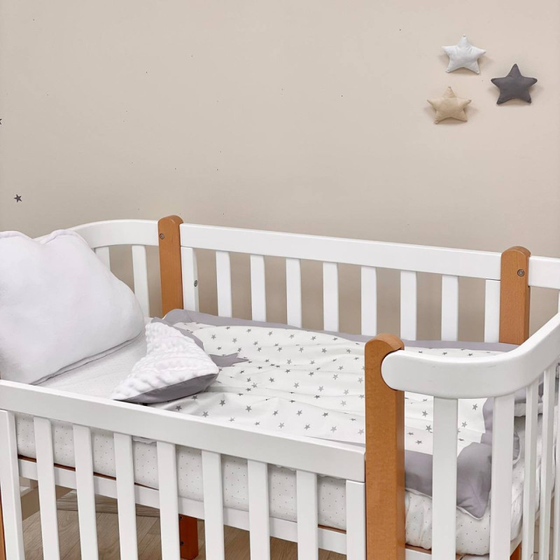 Плед Msonya конверт колекція №7 Хмаринки сірі