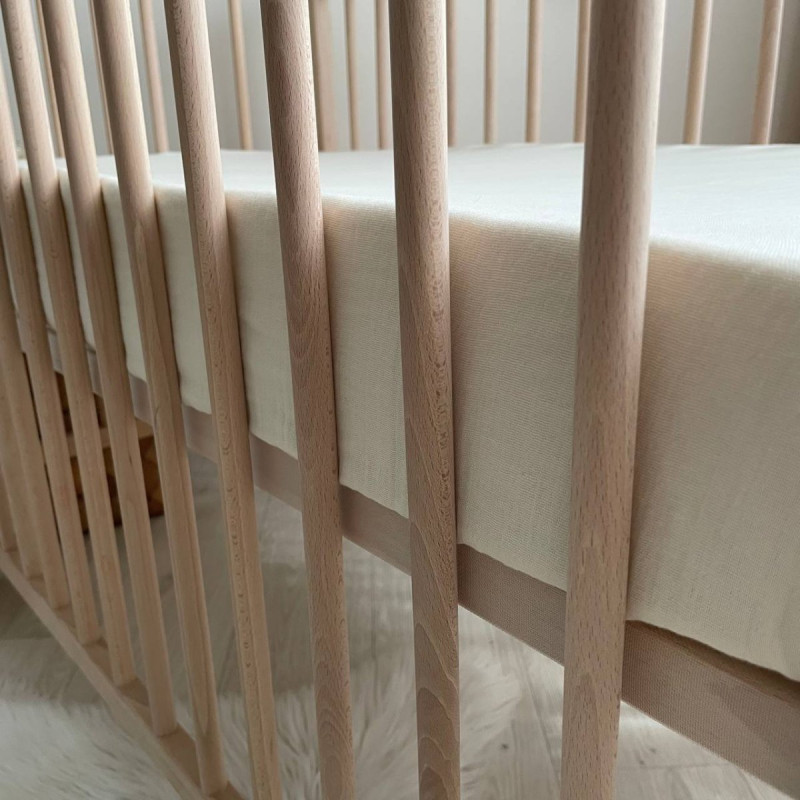 Постільна білизна Msonya Простирадло муслін крем