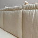 Постільна білизна Msonya Бортики муслін ВВ №10 на 2 сторони крем