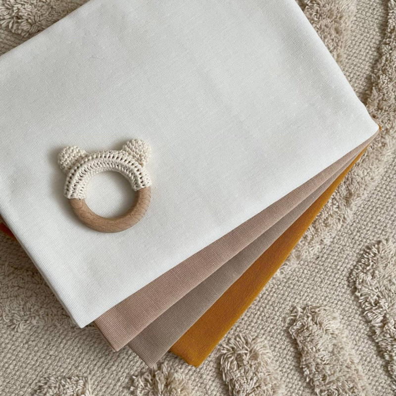 Пелюшка Msonya унісекс однотонний молочний