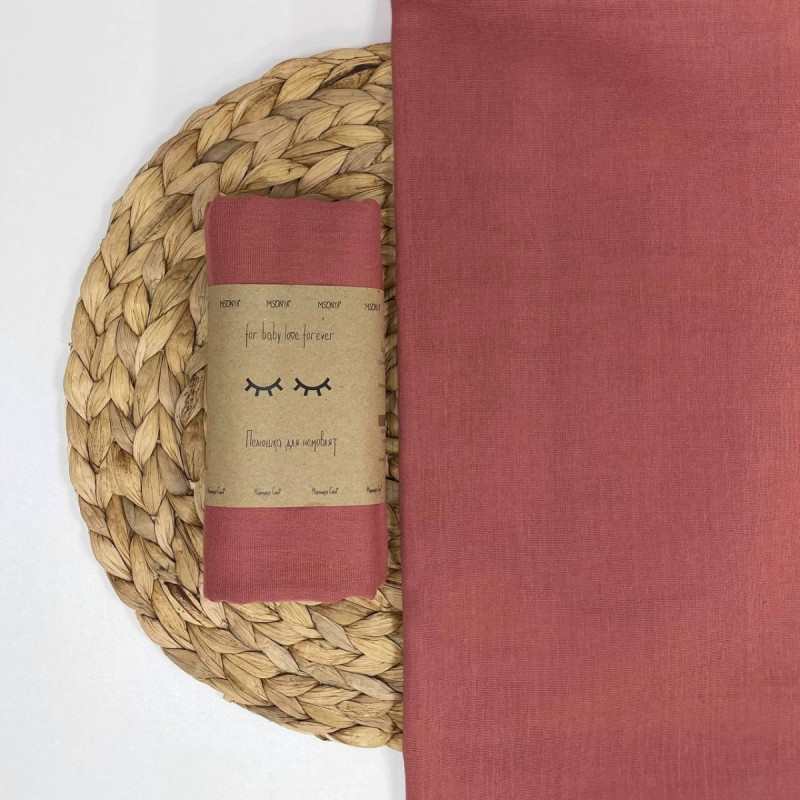 Пелюшка Msonya дівчина однотонний теракот