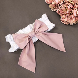 Бант Msonya універсальний гумка пудра