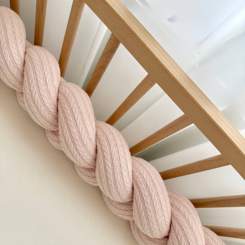 Постільна білизна Msonya Бортик у ліжко Бортик-коса дівчина пудра Стандарт/Овал 621579