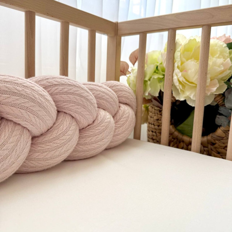 Постільна білизна Msonya Бортик у ліжко Бортик-коса дівчина пудра Стандарт/Овал 621579