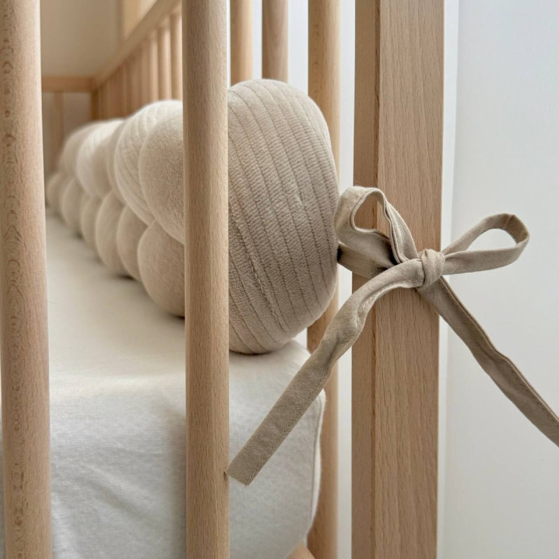 Постільна білизна Msonya Бортик у ліжко Бортик-коса унісекс моко Стандарт/Овал