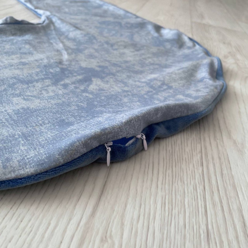 Подушка Msonya Чохол подушки Мармур джинс