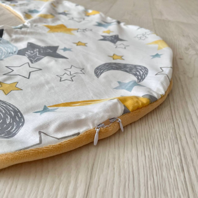 Подушка Msonya Чохол подушки Арт зірки гірчиця