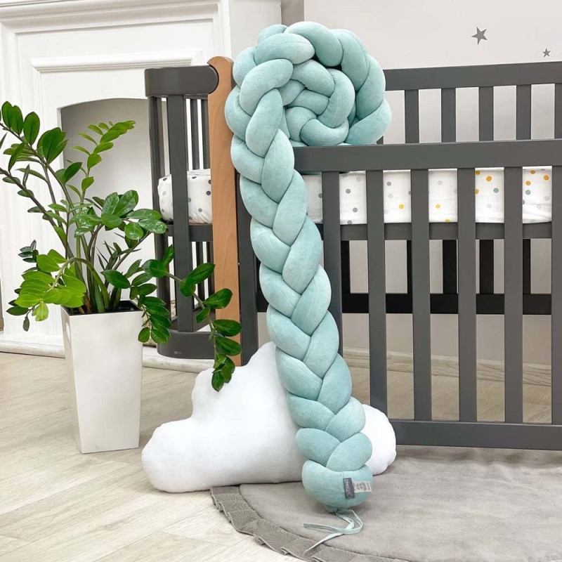 Бортик Msonya Коса 360 см темна м'ята