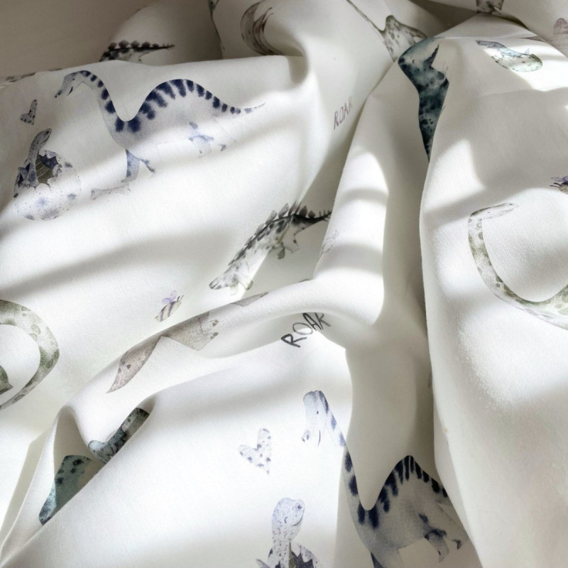 Плед Msonya конверт з ковдрою Діно синій