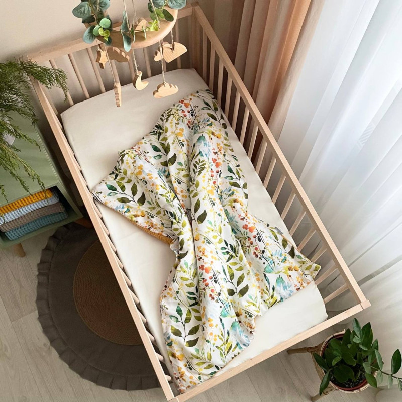 Плед Msonya конверт з ковдрою Бохо гірчиця