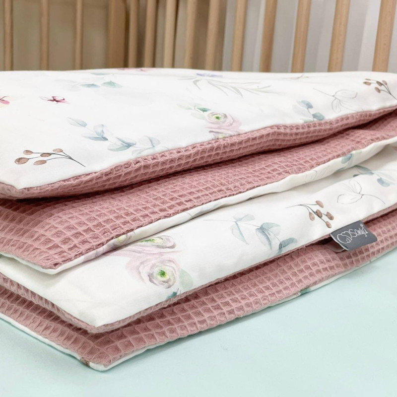 Плед Msonya конверт з ковдрою Гортензія пудра