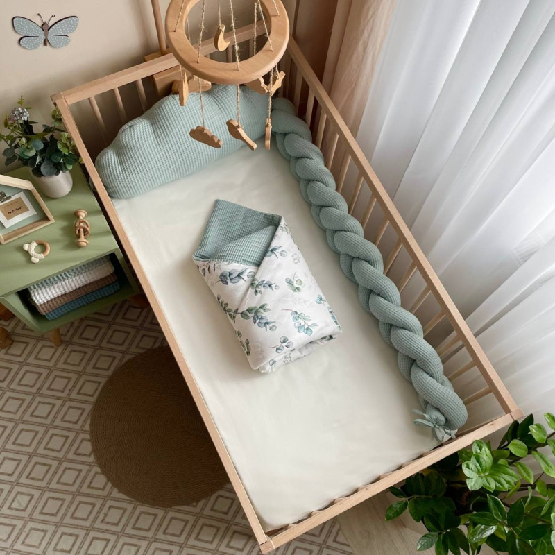 Плед Msonya конверт з ковдрою Евкаліпт м'ята