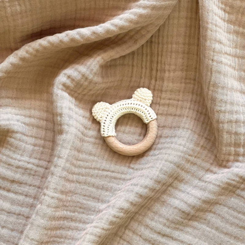 Плед Msonya Без бахроми бежевий 80х100 +/2см весна, літо