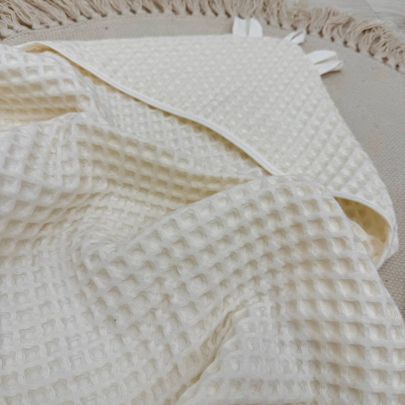 Рушник Msonya куточок Грецька вафля вершковий