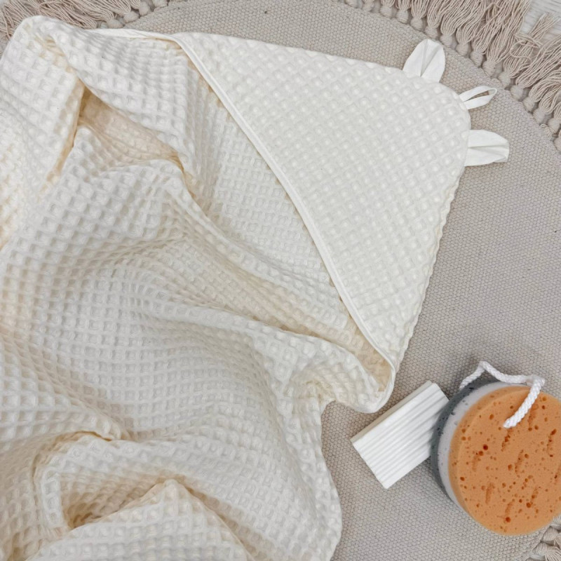 Рушник Msonya куточок Грецька вафля вершковий