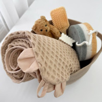 Рушник Msonya куточок Грецька вафля бежевий