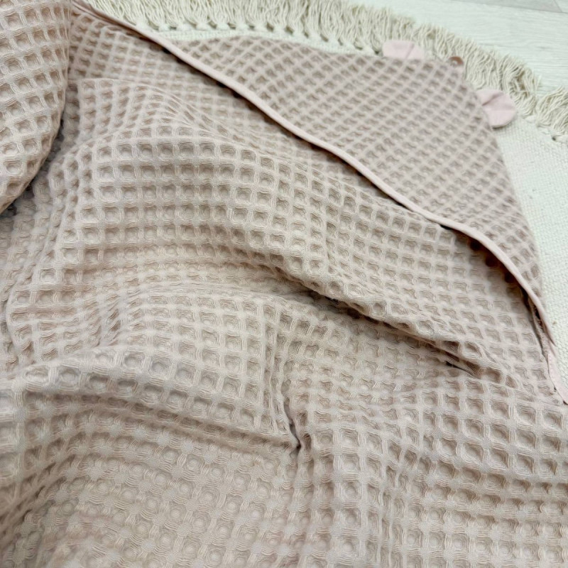 Рушник Msonya куточок Грецька вафля бежевий