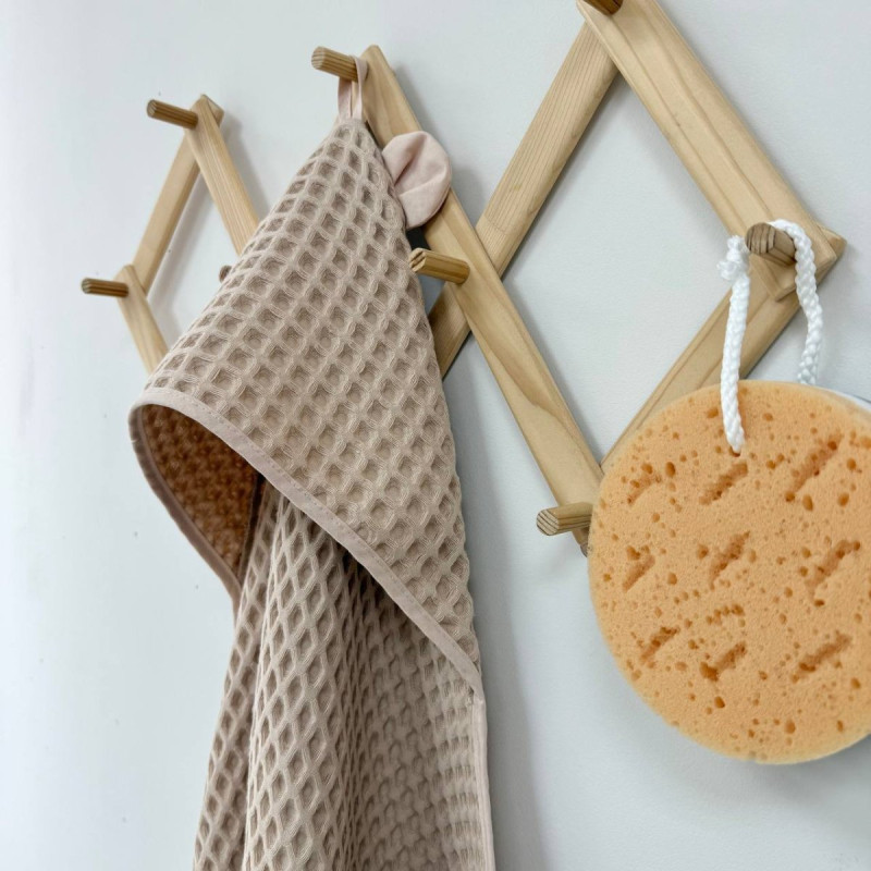 Рушник Msonya куточок Грецька вафля бежевий