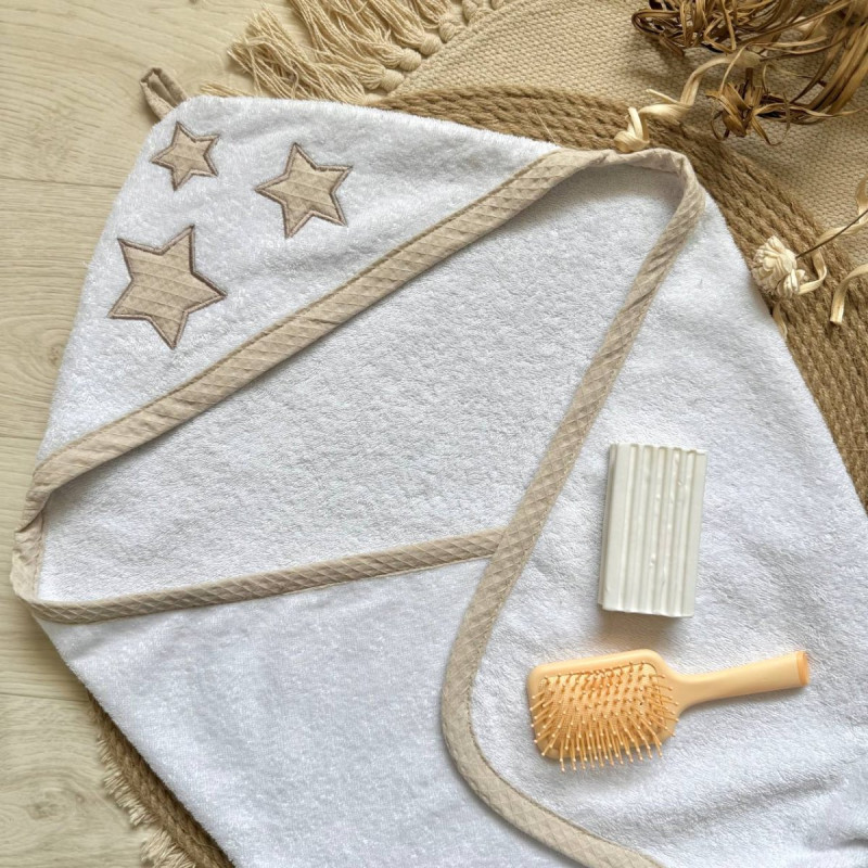 Рушник Msonya куточок махра окантовка вафля моко