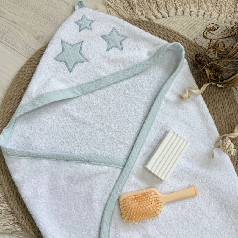 Рушник Msonya куточок махра окантовка вафля айс