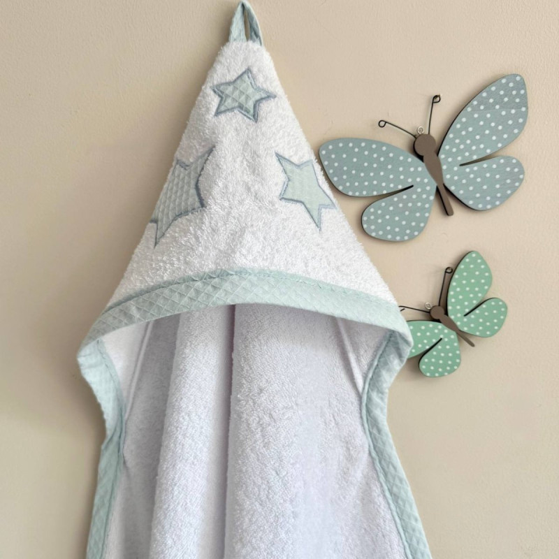 Рушник Msonya куточок махра окантовка вафля айс