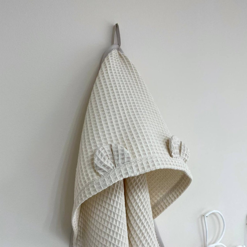 Рушник Msonya куточок вафля бежевий