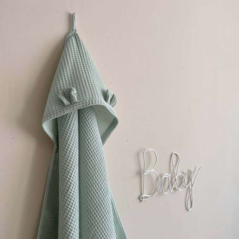 Рушник Msonya куточок Маленька Соня Вафля м'ята