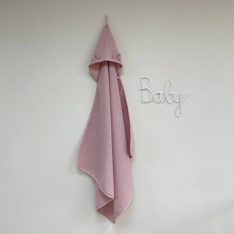 Рушник Msonya куточок вафля пудра