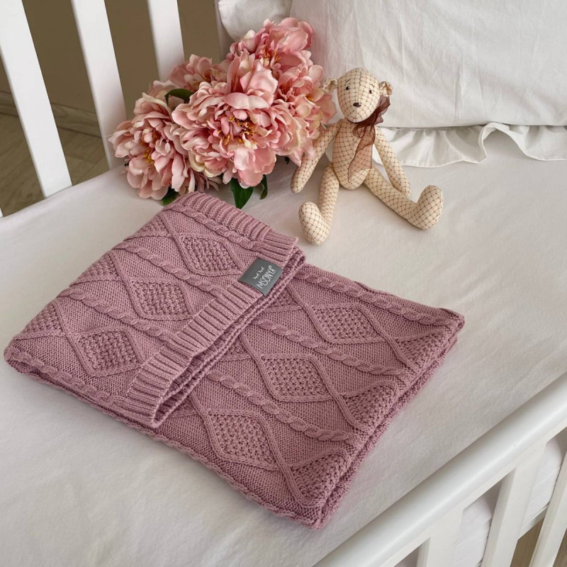 Плед Msonya пудра весна, літо