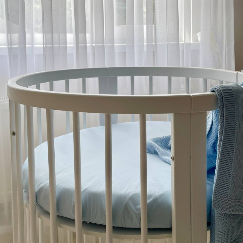 Постільна білизна Msonya Простирадло однотонне блакитний 950007