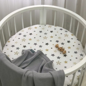 Постільна білизна Msonya Простирадло унісекс з малюнком бежевий 9500228