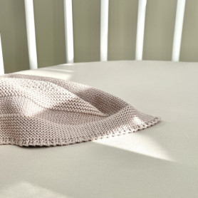 Постільна білизна Msonya Простирадло однотонне Капучино