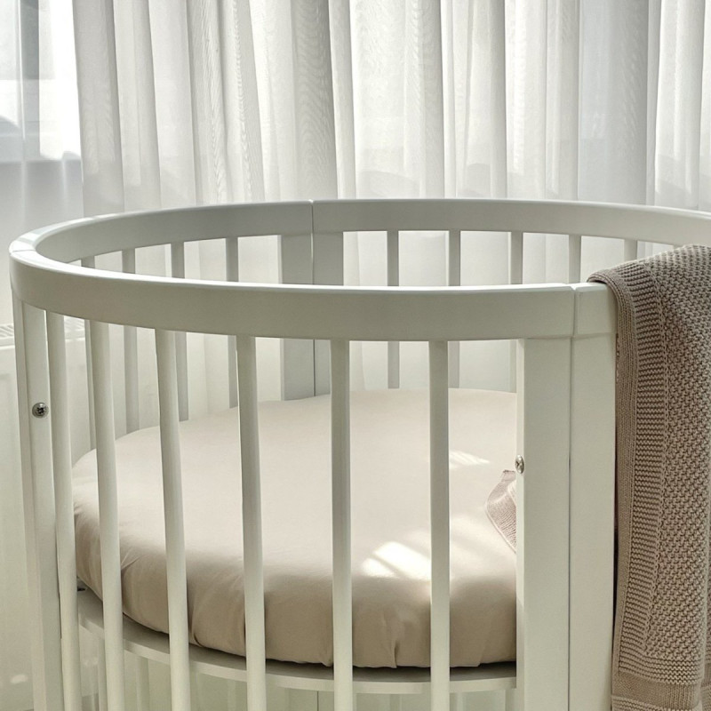 Постільна білизна Msonya Простирадло однотонне Капучино