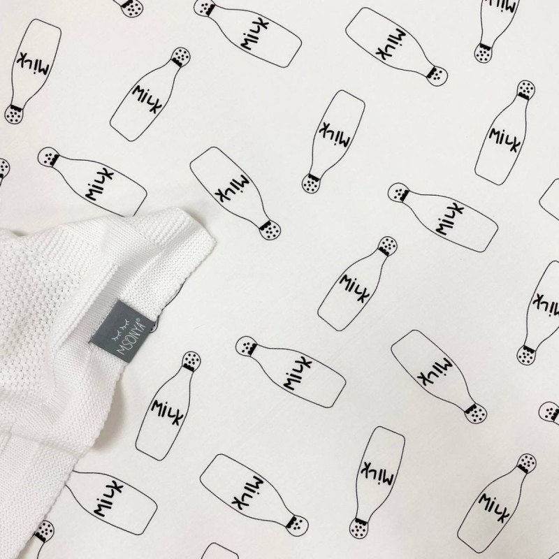 Постільна білизна Msonya Простирадло дитяче коло молоко