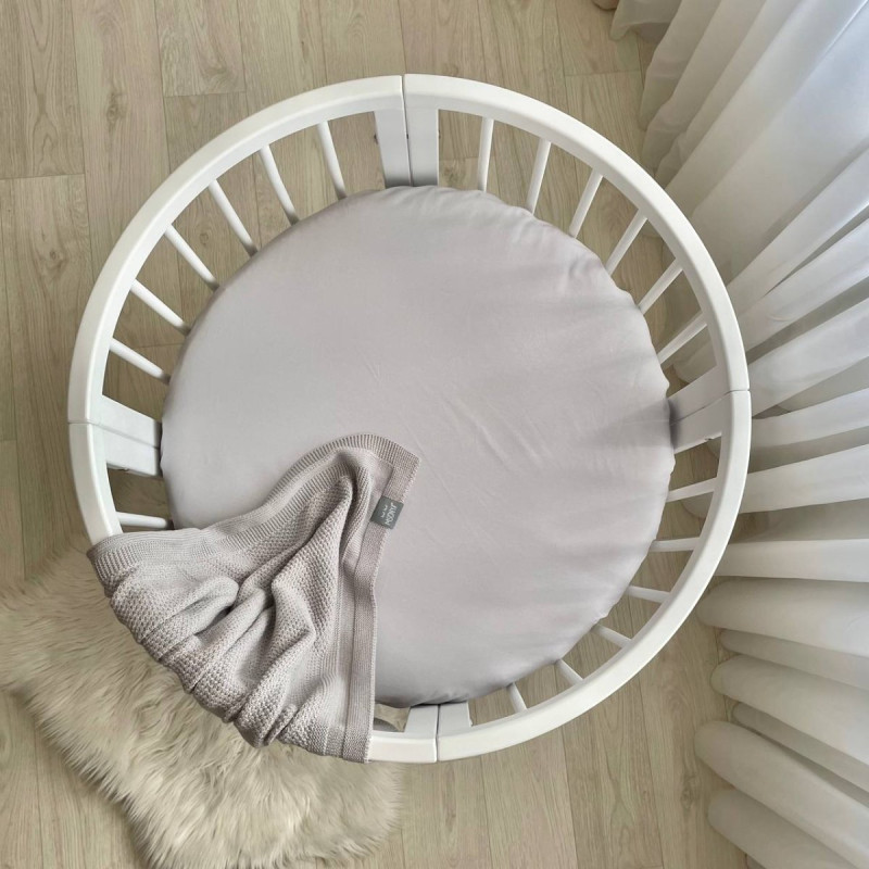 Постільна білизна Msonya Простирадло однотонне сірий 950052