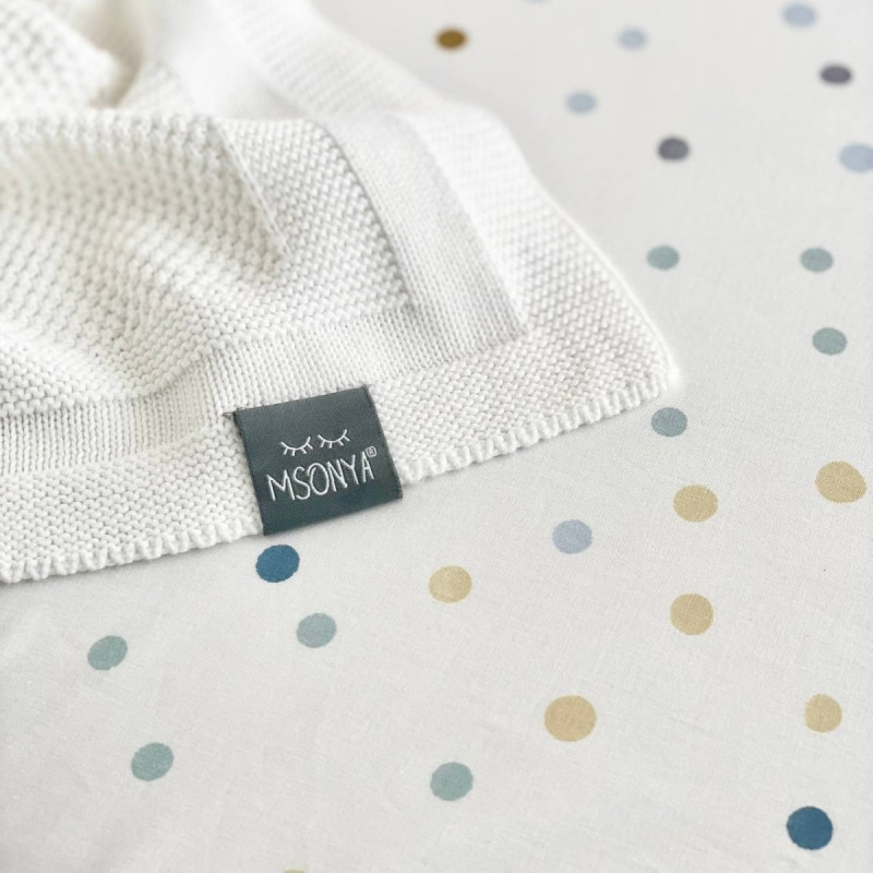 Постільна білизна Msonya Простирадло з малюнком мята 9500638