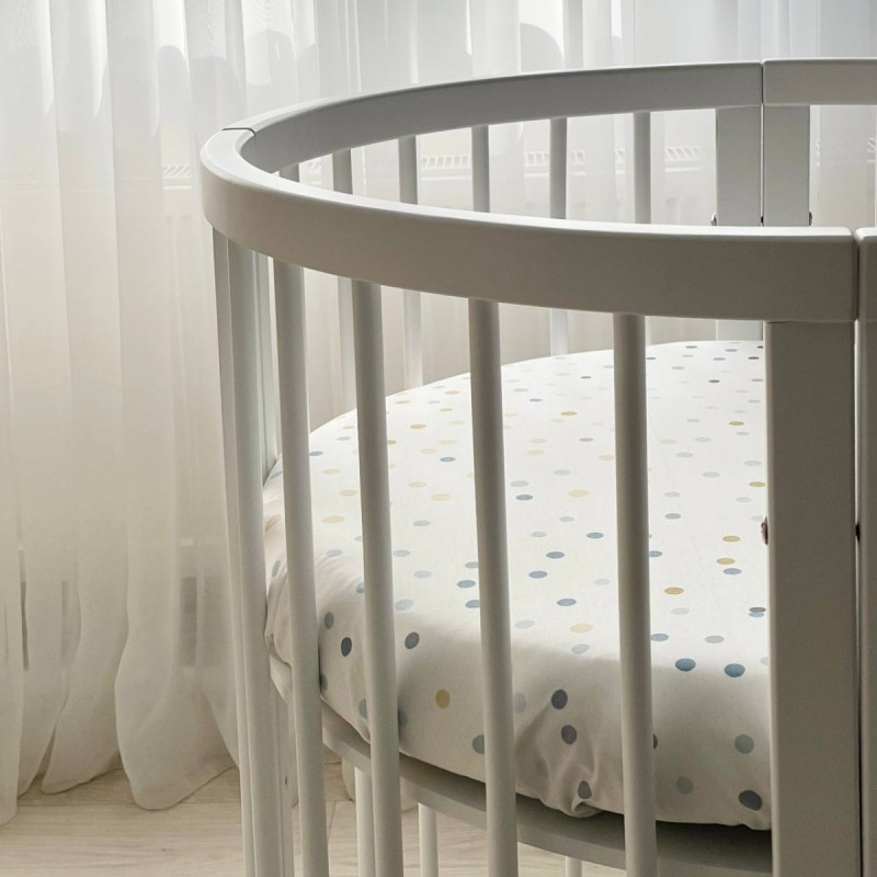 Постільна білизна Msonya Простирадло з малюнком мята 9500638