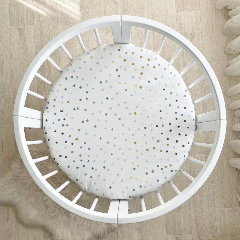 Постільна білизна Msonya Простирадло з малюнком мята 9500638