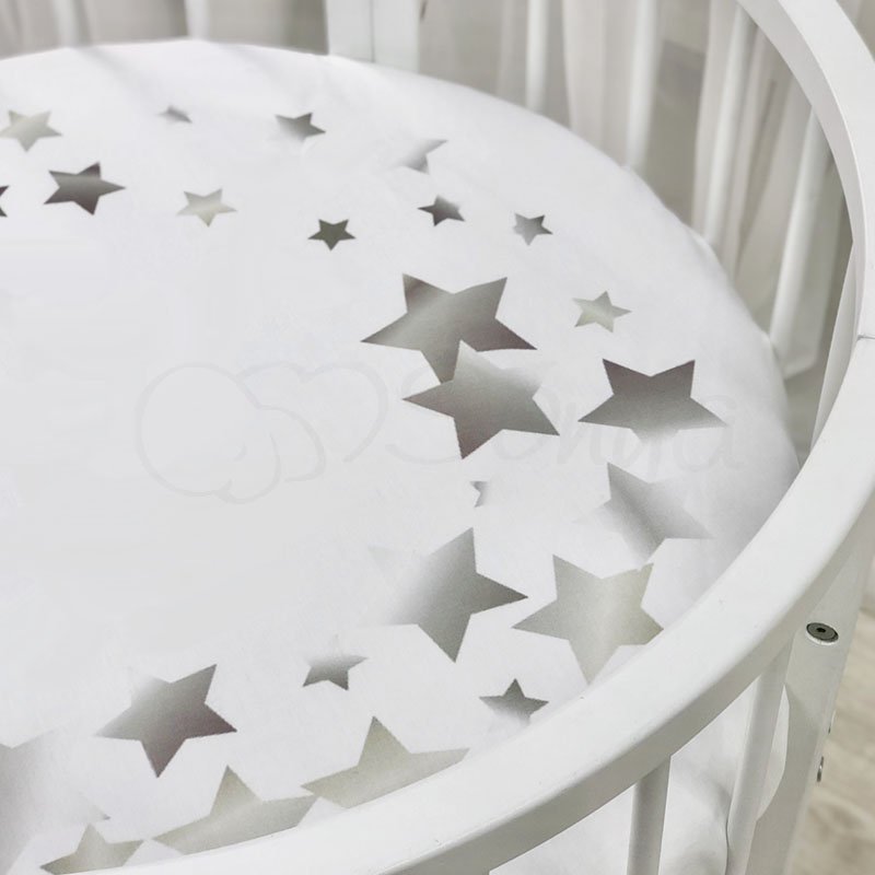 Постільна білизна Msonya Простирадло дитяче з друком 70 х 70 см Cузір'я