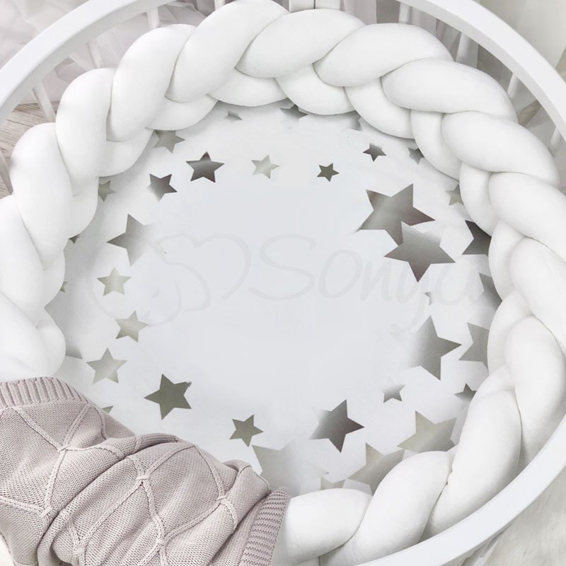 Постільна білизна Msonya Простирадло дитяче з друком 70 х 70 см Cузір'я